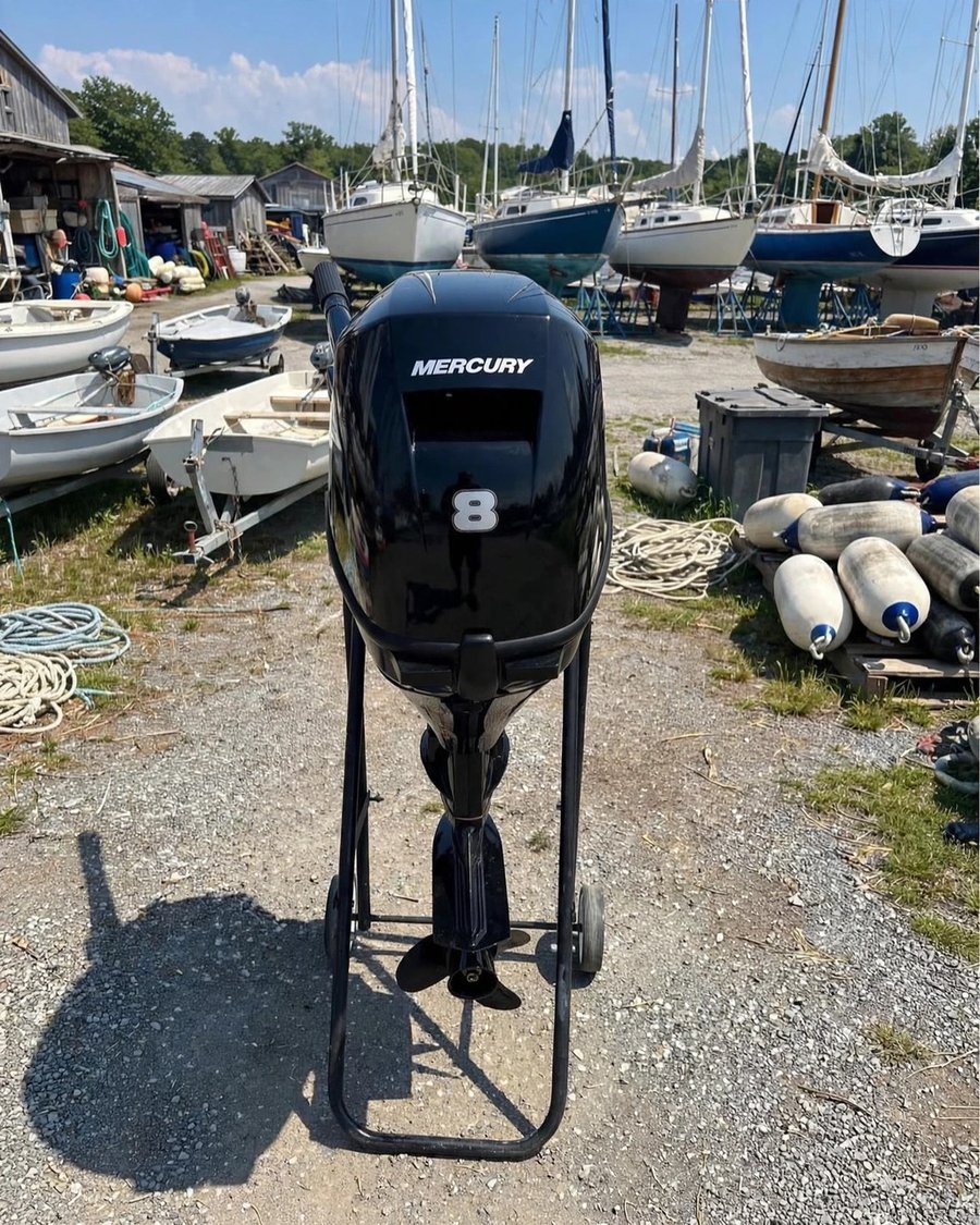 2023 Mercury 8MH 8HP four-stroke outboard motor, actual photos