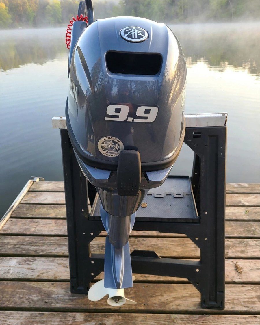 2022 Yamaha 9.9HP four-stroke outboard motor, actual photos