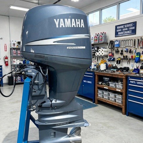 2018 Yamaha F150 150HP four-stroke outboard motor, actual photos