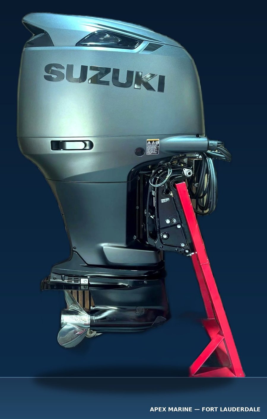 New Suzuki DF250A Stealth 250 HP Outboard — Matte Black, SPC 2.0 — photo 1