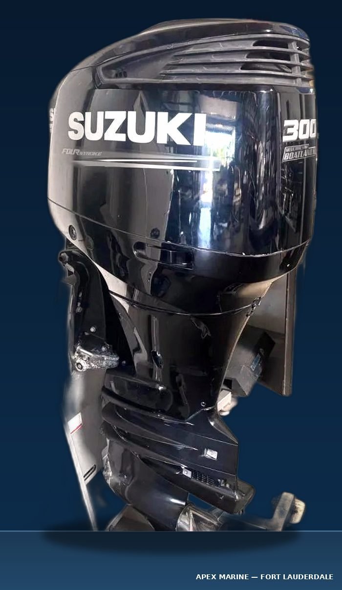 Used 2016 Suzuki DF300AP 300 HP Outboard — 275 Hours, Propeller Included — photo 1