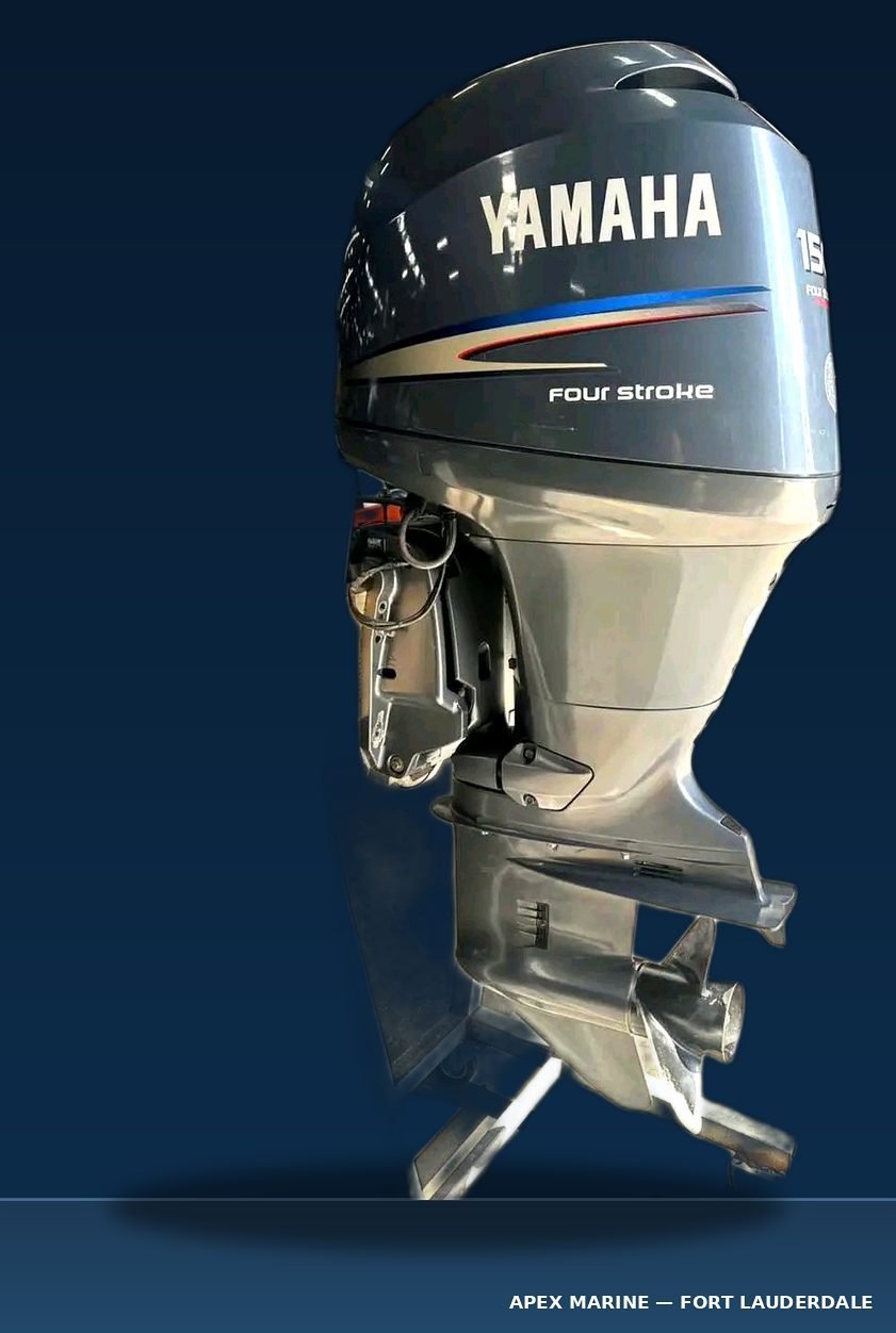 Used 2008 Yamaha F150 150 HP Outboard — 100 Hours, Mainly Freshwater — photo 1