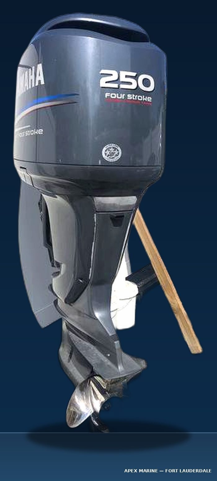 Used 2005 Yamaha F250 250 HP Outboard — 280 Hours, Serial 6P2X1003697 — photo 1