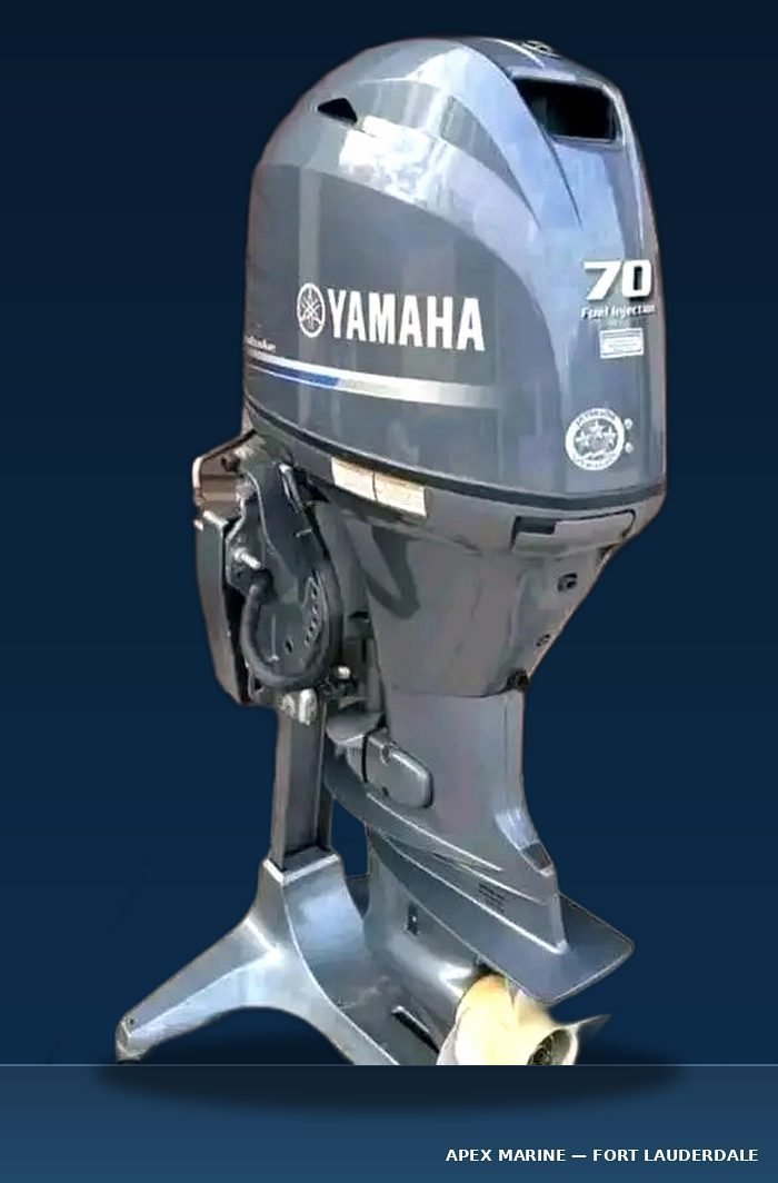 Used 2025 Yamaha F70LA 70 HP Outboard — 94 Hours, Fully Serviced — photo 1