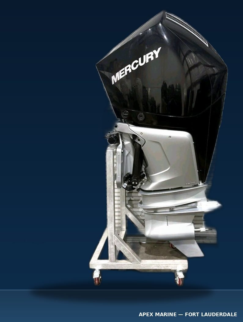 Used Mercury 300 HP V8 Verado Outboard — 116 Hours, Warranty to 03/2029 — photo 1