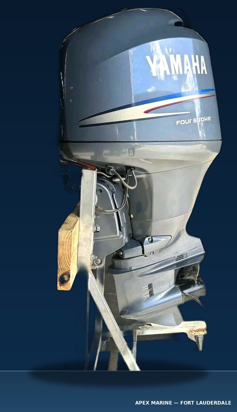 Used 2008 Yamaha F150 150 HP Outboard — 100 Hours, Mainly Freshwater — photo 2