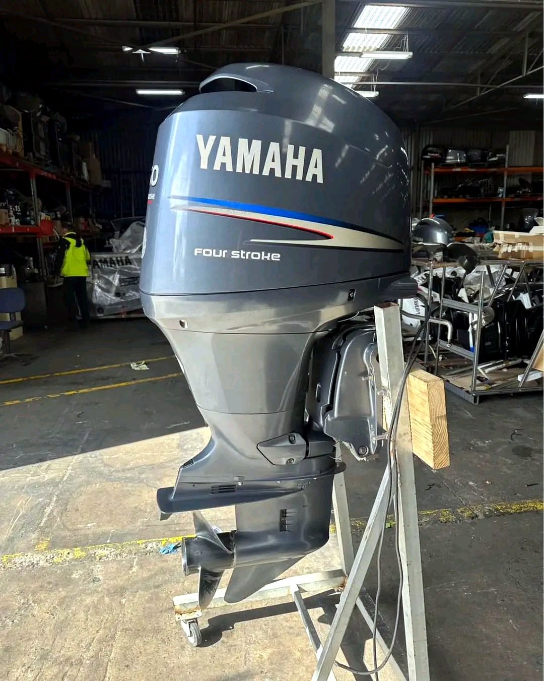 Used 2008 Yamaha F150 150 HP Outboard — 100 Hours, Mainly Freshwater — photo 3