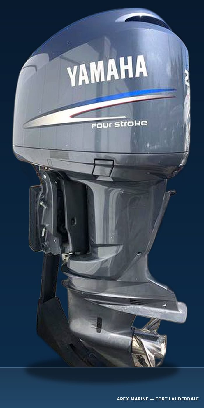 Used 2005 Yamaha F250 250 HP Outboard — 280 Hours, Serial 6P2X1003697 — photo 3