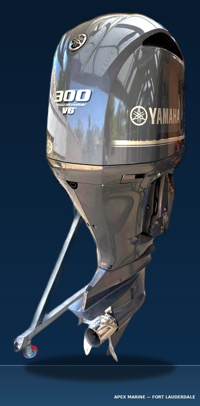 Used 2020 Yamaha F300 XCA 300 HP Outboard — Freshwater, Full Rigging — photo 2