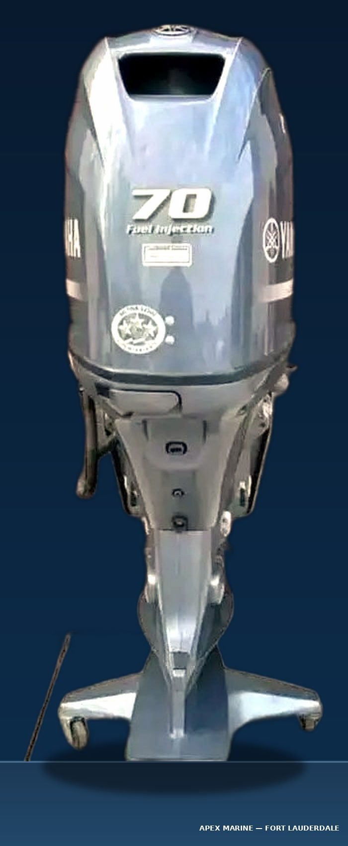 Used 2025 Yamaha F70LA 70 HP Outboard — 94 Hours, Fully Serviced — photo 2