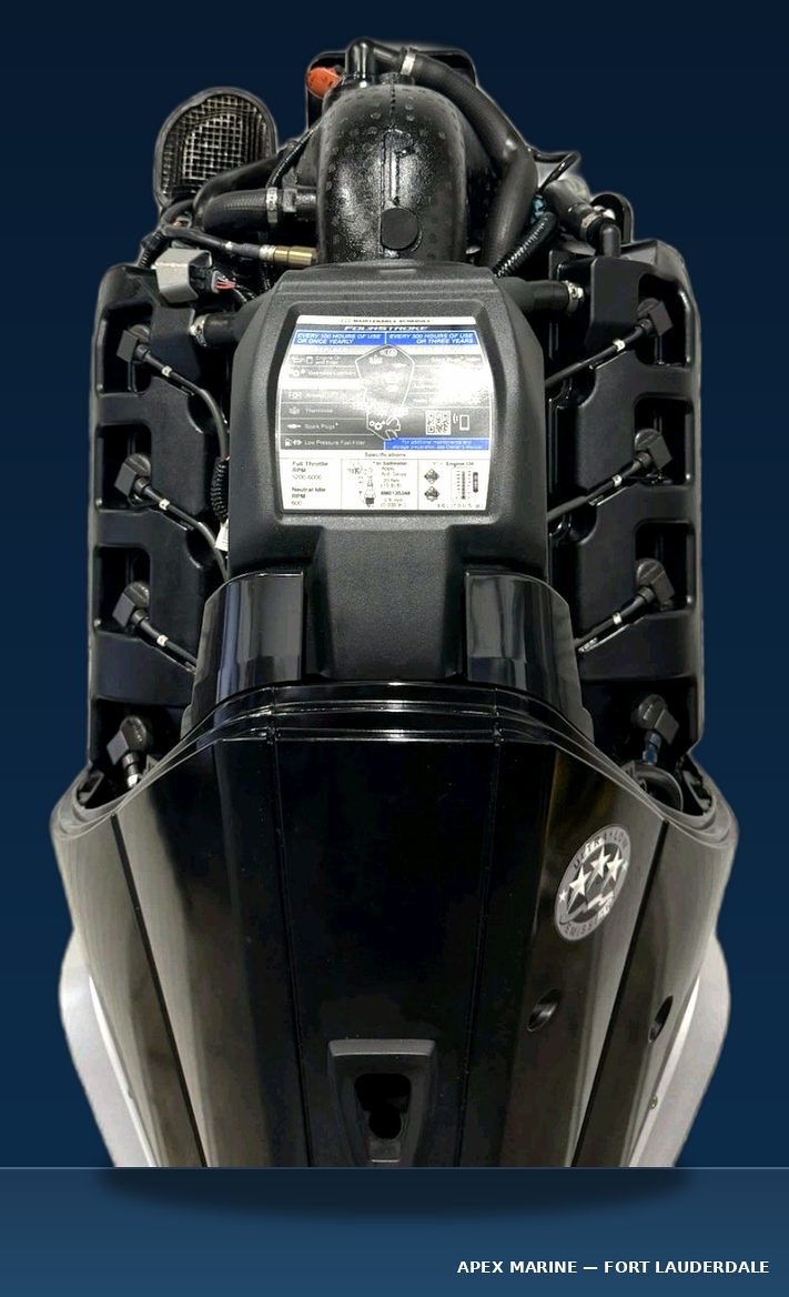 Used Mercury 300 HP V8 Verado Outboard — 116 Hours, Warranty to 03/2029 — photo 5