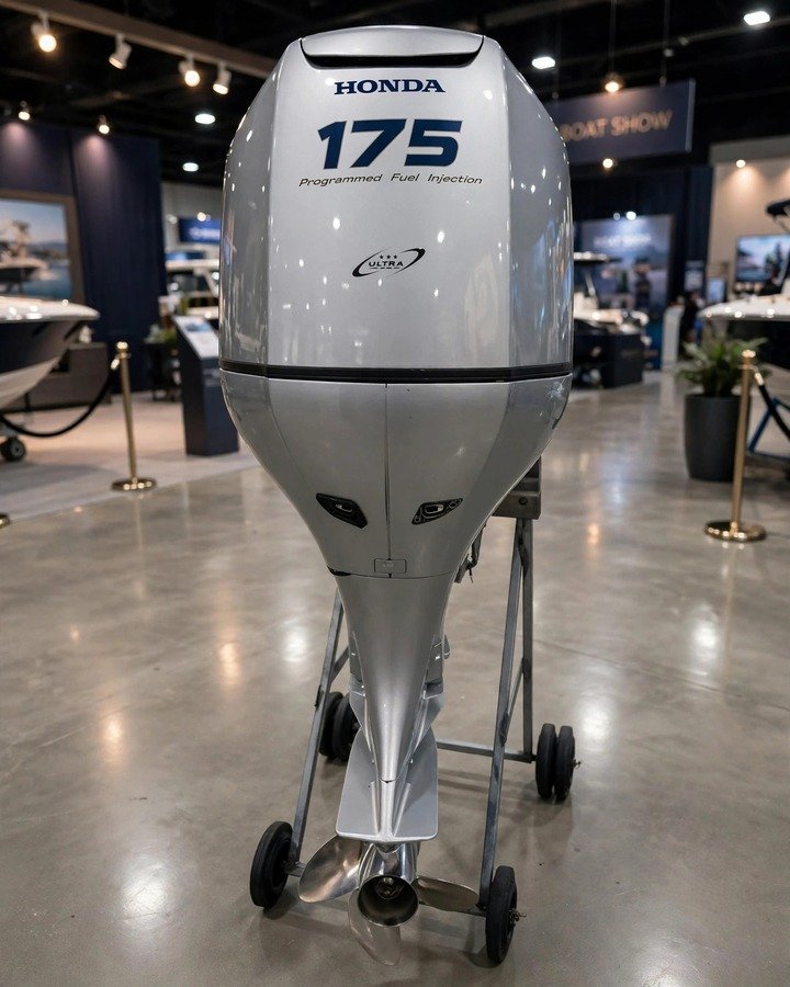 Used Honda 175HP FourStroke outboard motor, actual photos