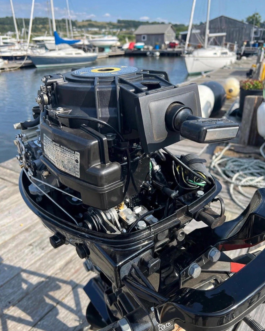 2023 Mercury 8MH 8HP four-stroke outboard motor, actual photos — view 3