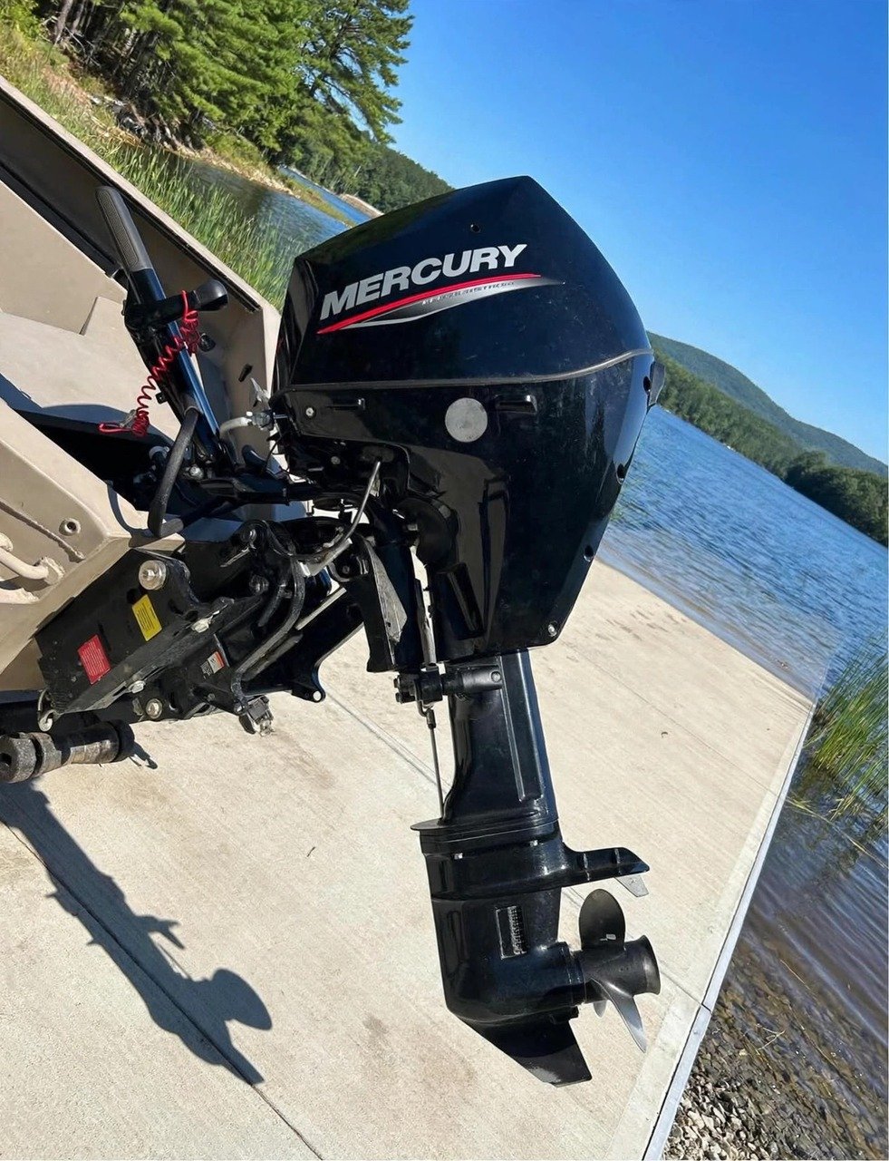 2023 Mercury 25HP EFI FourStroke outboard motor, actual photos — view 2