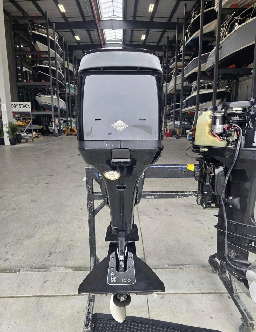 2009 Mercury 75HP Optimax DFI outboard motor, actual photos — view 2