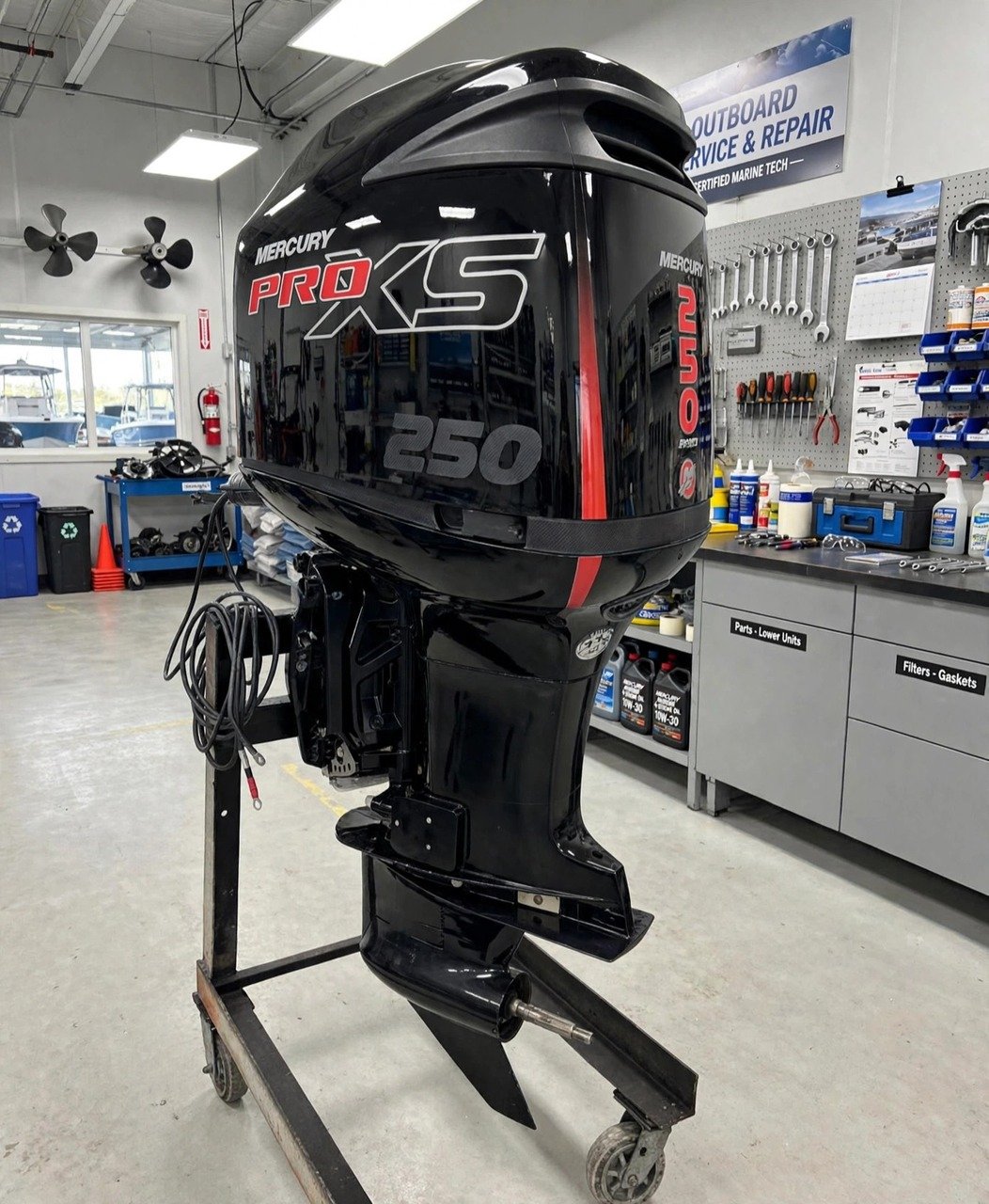 2012 Mercury Optimax 250 Pro XS outboard motor, actual photos — view 2
