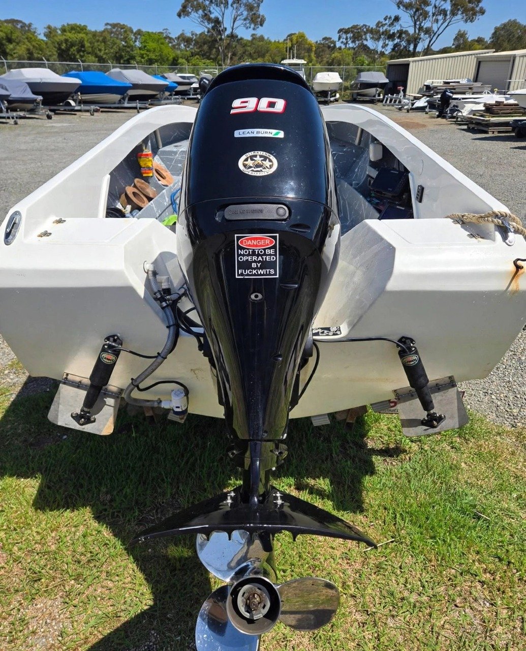 2017 Suzuki DF90A 90HP four-stroke tiller outboard motor, actual photos