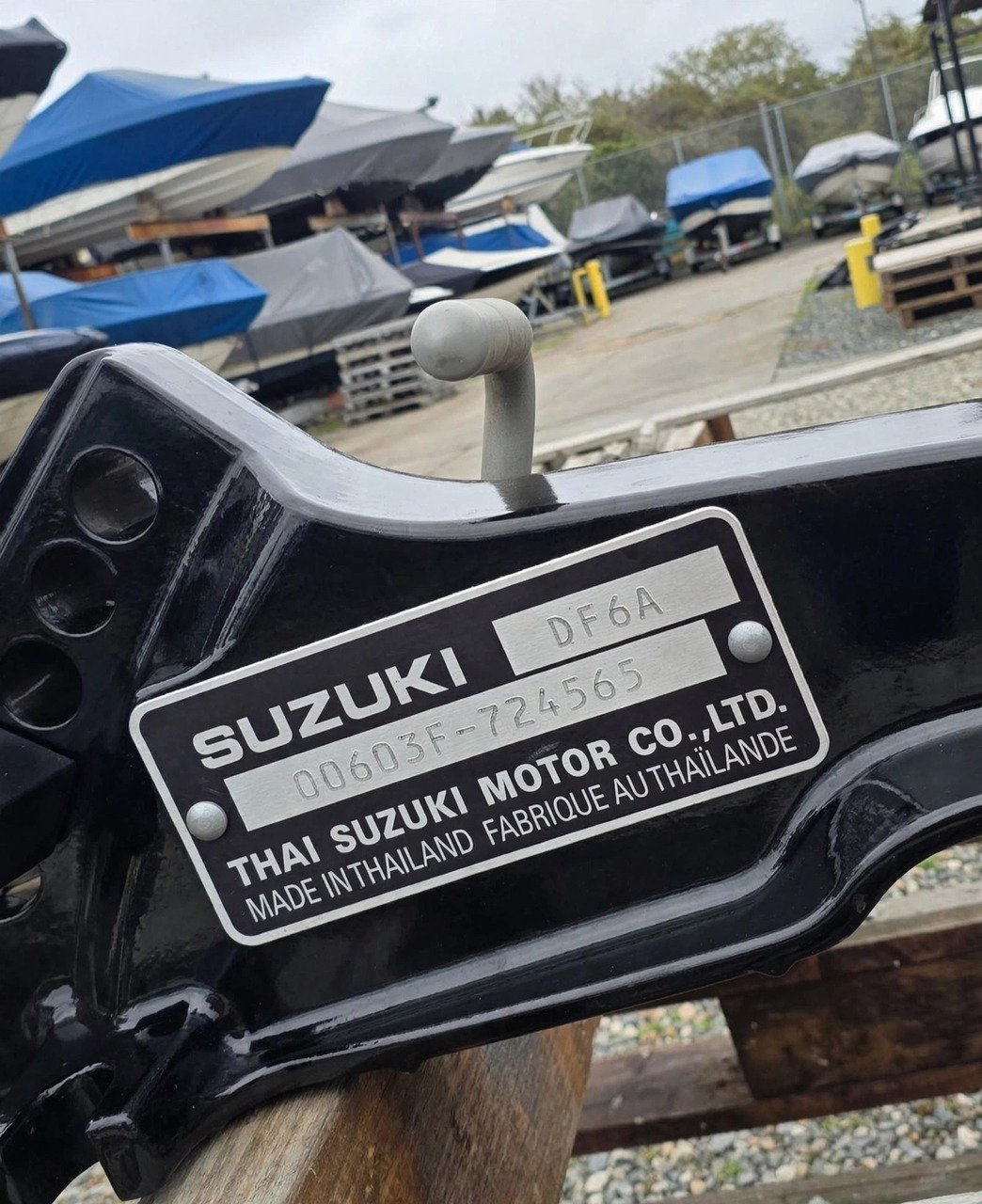 2015 Suzuki DF115 115HP EFI four-stroke outboard motor, actual photos — view 2