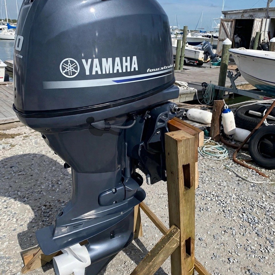 2017 Yamaha F70LA 70HP four-stroke outboard motor, actual photos
