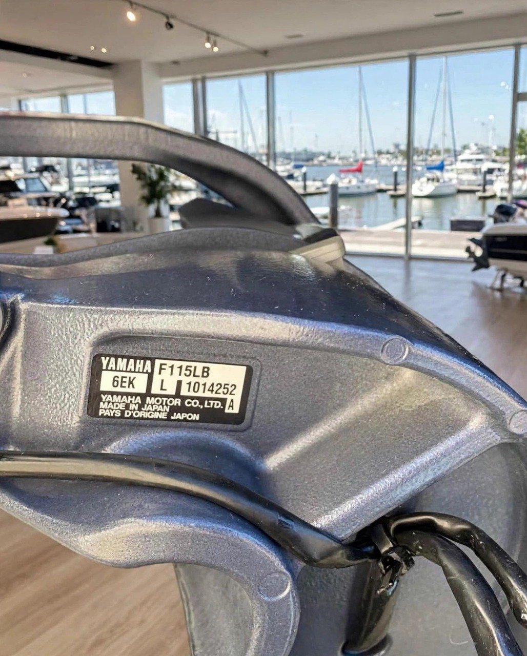 2019 Yamaha 115HP 115HP four-stroke outboard motor, actual photos — view 3