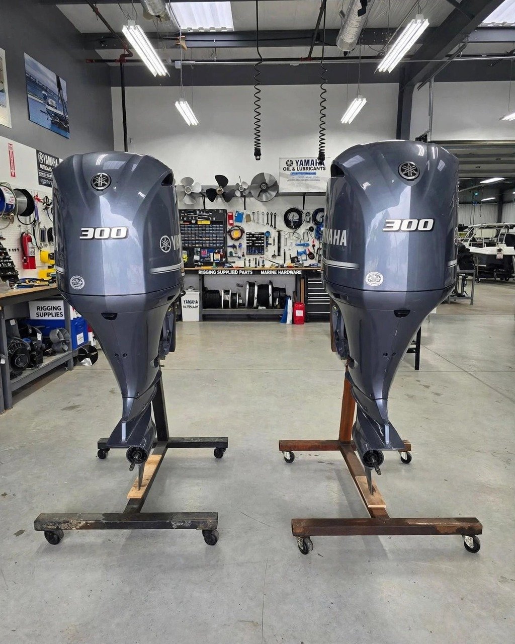 Yamaha F300 Twin Pair
