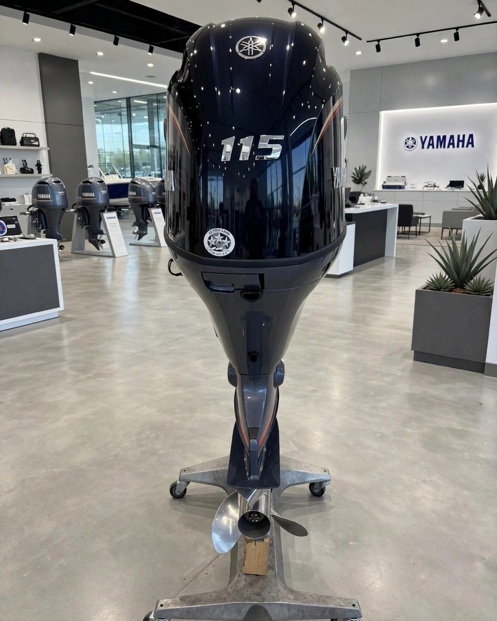 2025 Yamaha VF115LB VMAX SHO 115HP outboard motor, actual photos