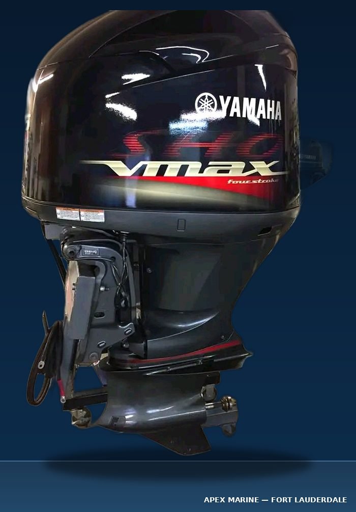 Used 2025 Yamaha VF225 LA V MAX SHO 225 HP Outboard Motor — photo 2