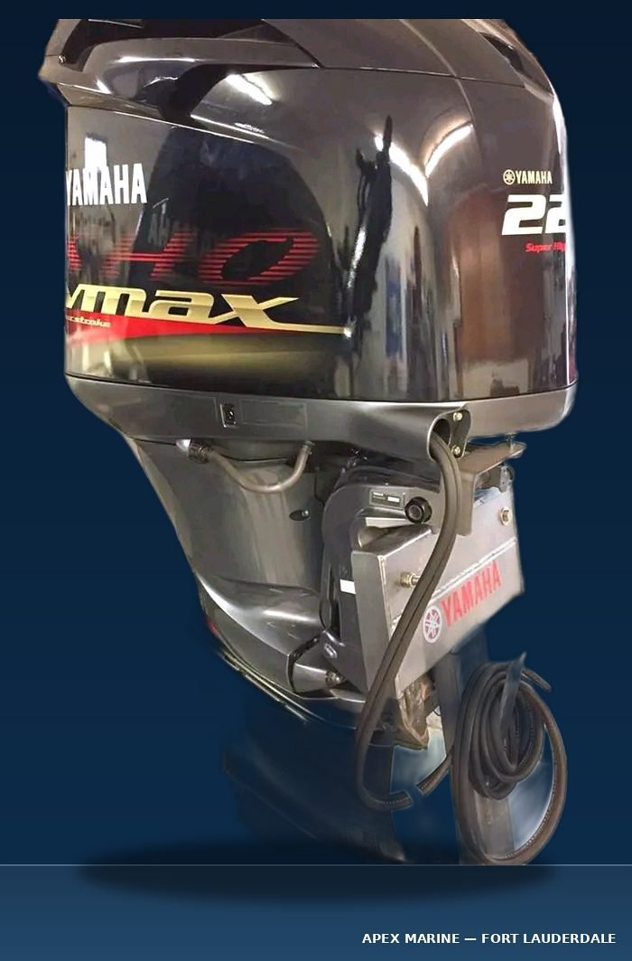 Used 2025 Yamaha VF225 LA V MAX SHO 225 HP Outboard Motor — photo 3
